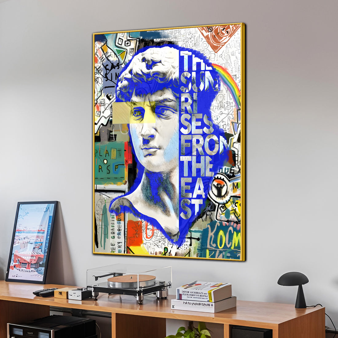 Empire Of Augustus David Art Cotton Canvas Wall Painting