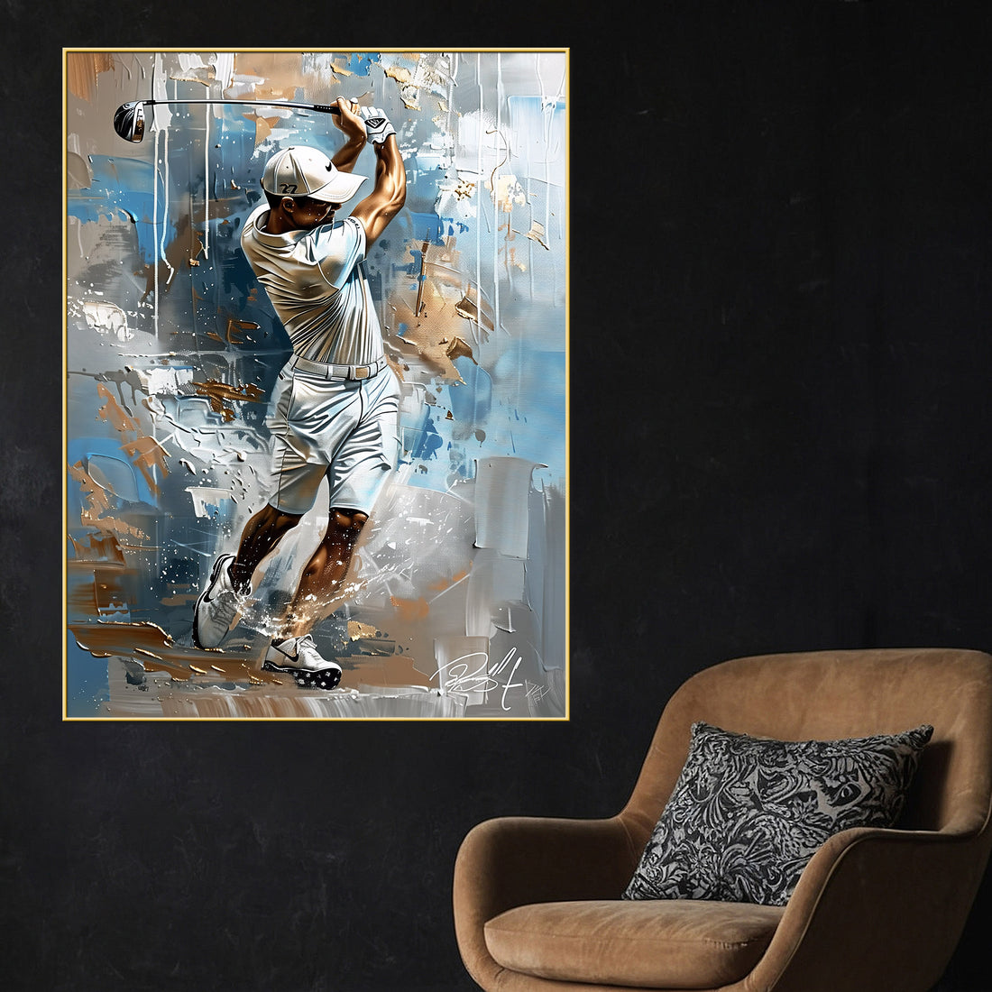 Scheffler Of 100 Weeks Abstract Cotton Canvas Wall Painting