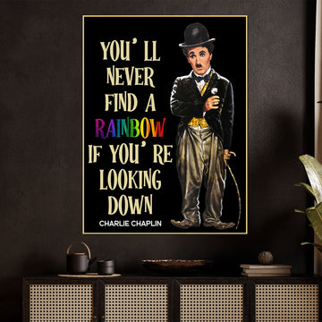 See The Inner Sky In You Chaplin Cotton Canvas Wall Painting