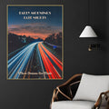 Where Dreams Are Made City Highway Cotton Canvas Wall Painting